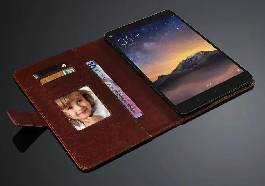 Высококачественный Роскошный кожаный чехол книжка для Xiaomi MiPad 2 3 7 9 дюйма Mi PAD mipad