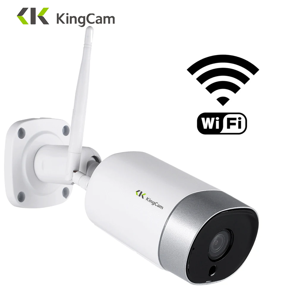 KingCam металлическая наружная 4MP Wifi ip камера HD 2 4G с защитой от атмосферных