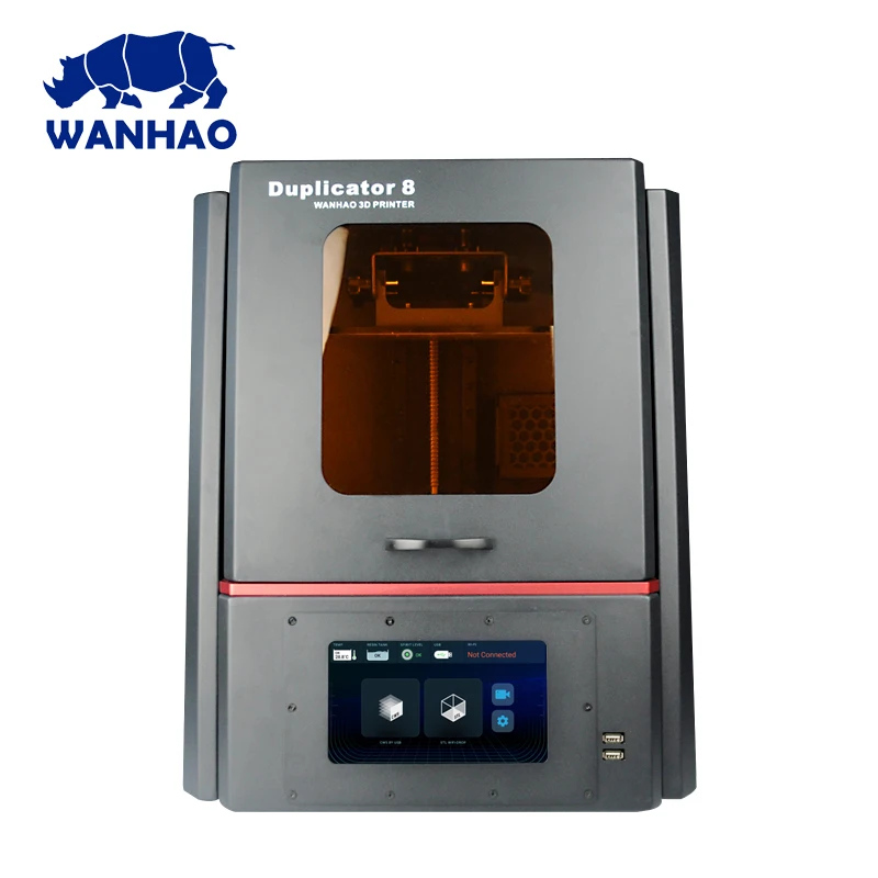 WANHAO D8 Высокоточный 3D DLP принтер Смола для стоматологические украшения с Wi Fi