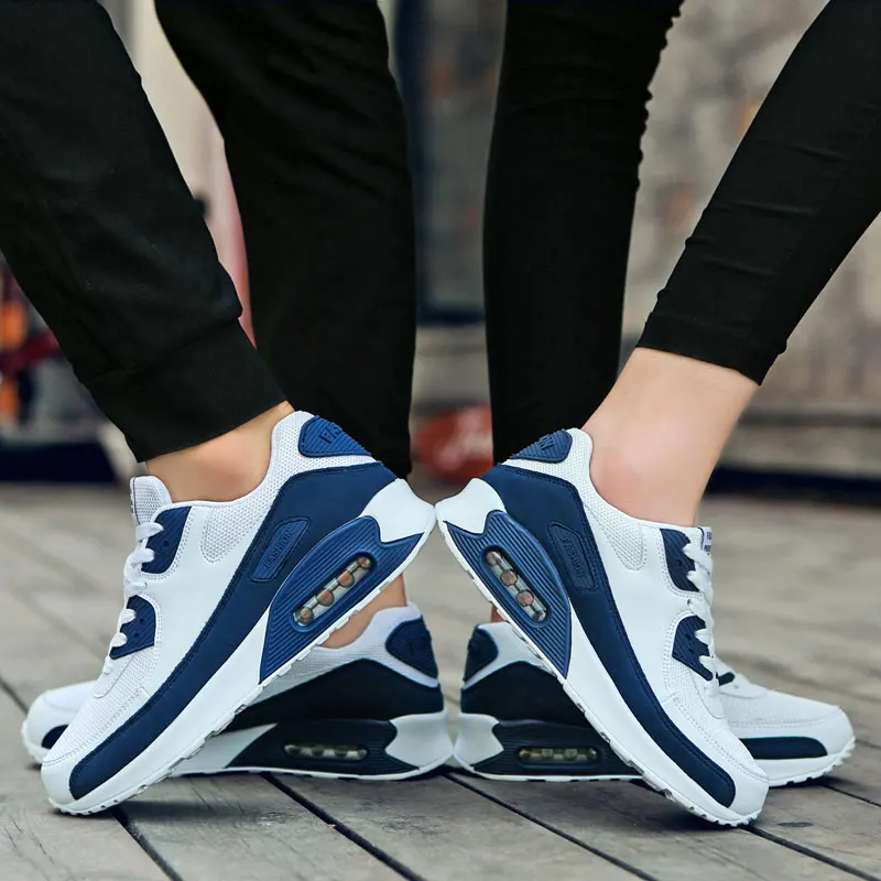 Men casual shoes Unisex 2019 Spring Trainers Breathable outdoor walking light weight antiskid Rubber sole true sneakers | Обувь