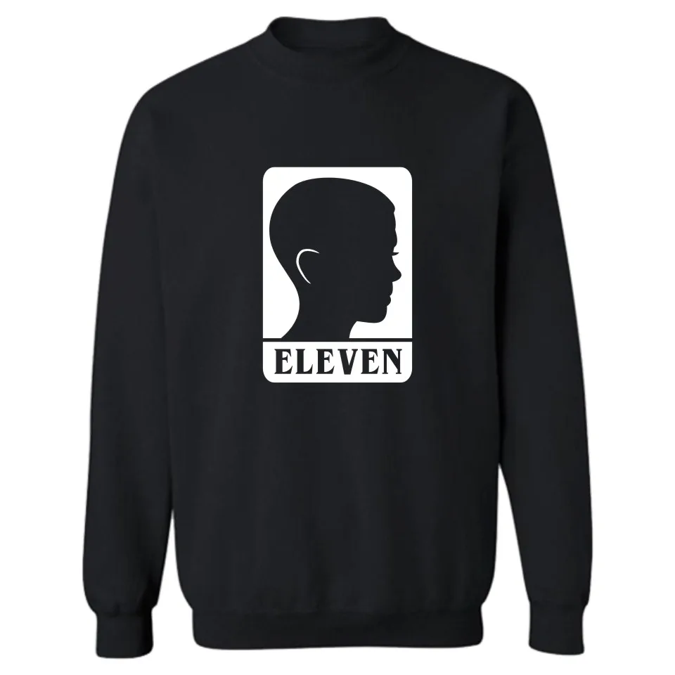 Stranger Things Hip Hop Casual Sweatshirt Men Hoodie in Winter Warm Mens Hoodies and Sweatshirts Brand Tracksuit | Мужская одежда