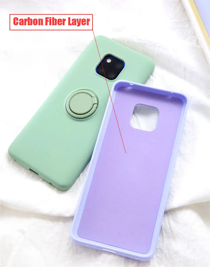 Мягкий силиконовый чехол, чехол для huawei mate 20 Pro Lite mate 30 Pro P20 P30, кольцо-держатель, силиконовый чехол для huawei mate 20 Pro, чехол s
