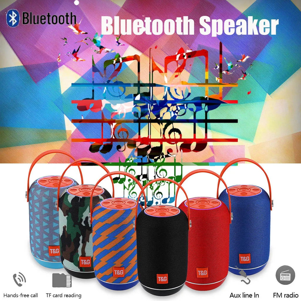 Beautyss портативный динамик 10 Вт беспроводной Bluetooth Колонка бас звуковой сабвуфер