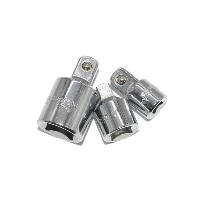 Jetech 1/2 3/8 1/4 inch drive ratchet socket adapter and reducer joint converter sleeve garage car DIY tools - 1PC | Инструменты