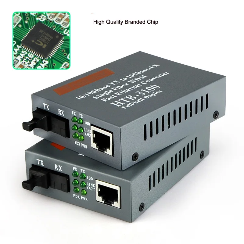 alta qualidade 10 100 mbps ethernet para conversores de midia de fibra optica para