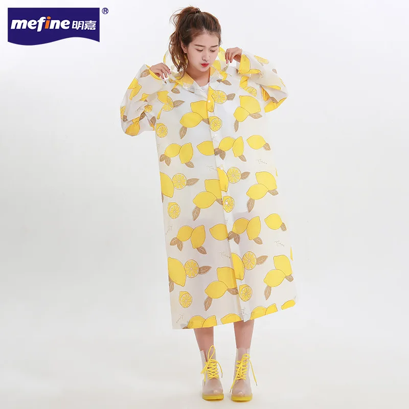 Новый взрослых не одноразовые плащ EVA зеленый свет путешествия открытый ветровка