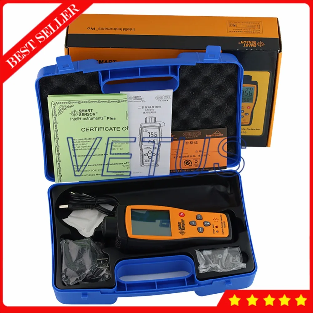 AR8200 350 ~ 9999PPM профессиональный измеритель концентрации двуокиси углерода с
