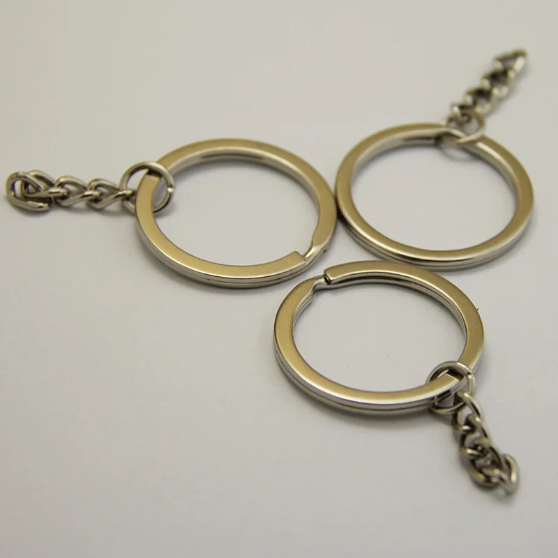 Оптовая продажа 5000 шт./лот металлические кольца для ключей античная бронза