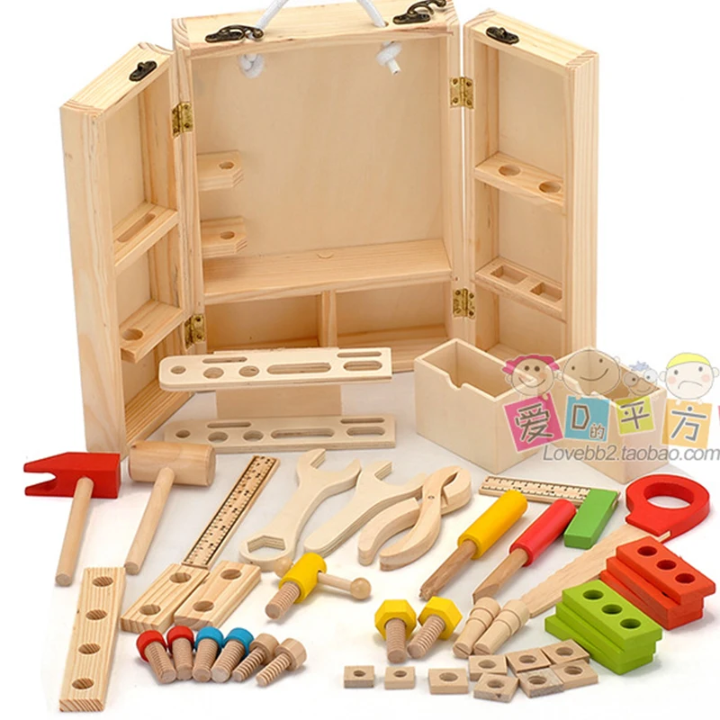 Обучающие игрушки набор инструментов Развивающие детские возможность