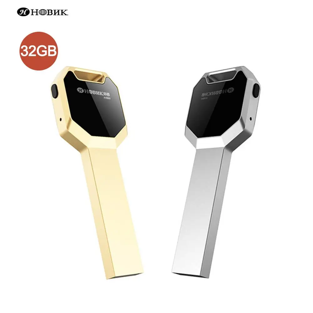 HBNKH HR100 Профессиональный 32 ГБ мини Запись металлическая ручка MP3 музыкальный