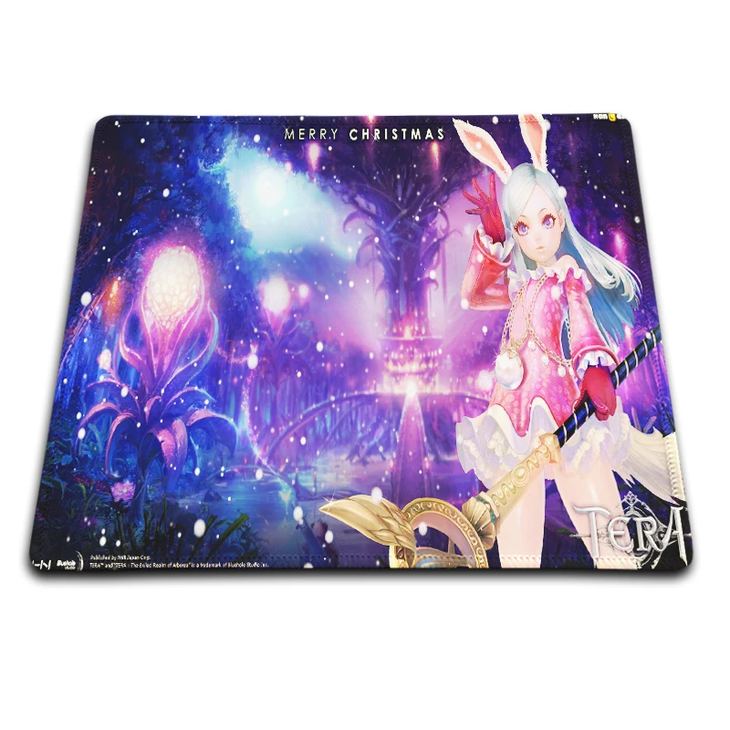 Babaite Tera Game Girl игровой крутой резиновый коврик для мыши два размера 250X290X2MM