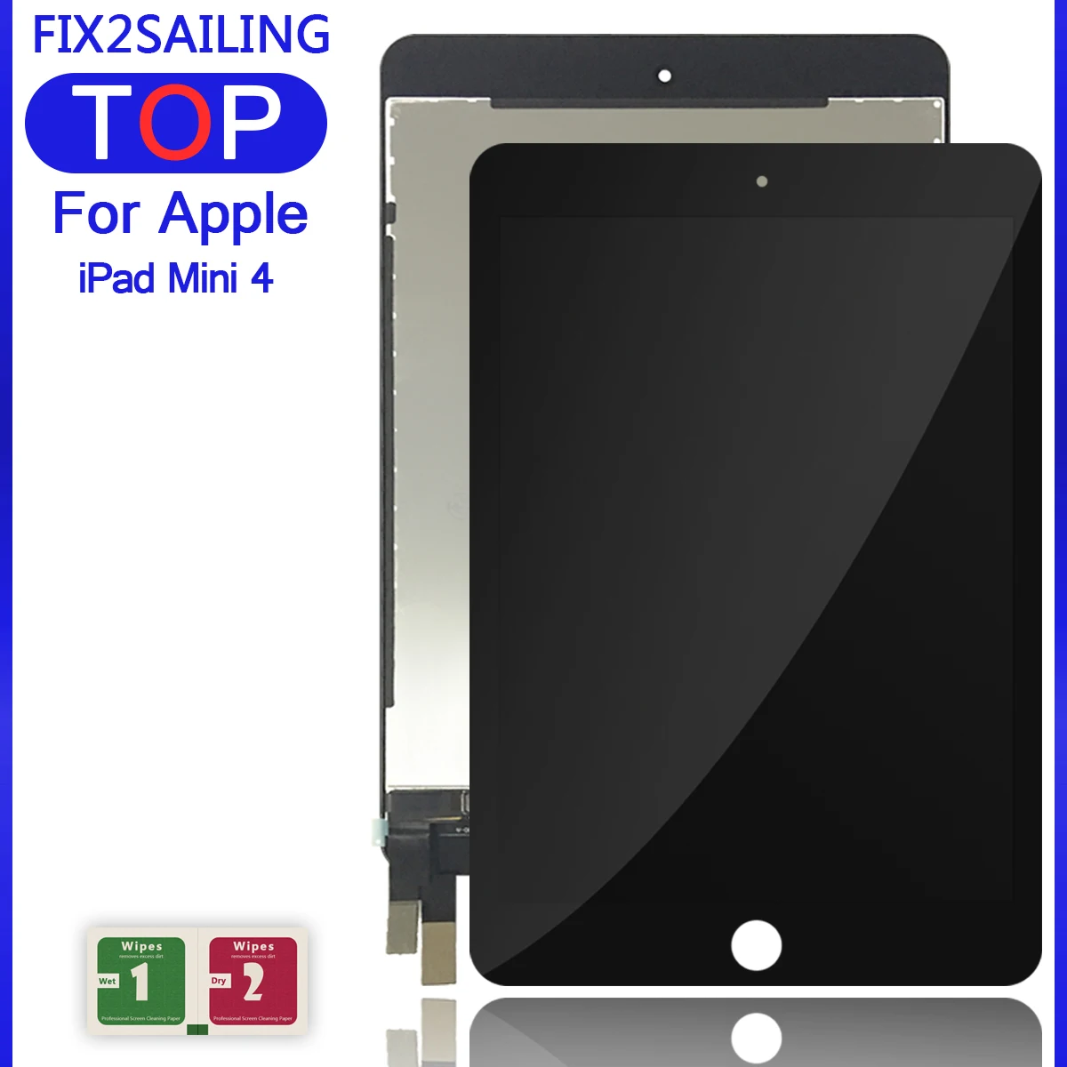 Для iPad Mini 4 A1538 A1550 Новый ЖК дисплей сенсорный экран панель сборка Замена для Digitzer