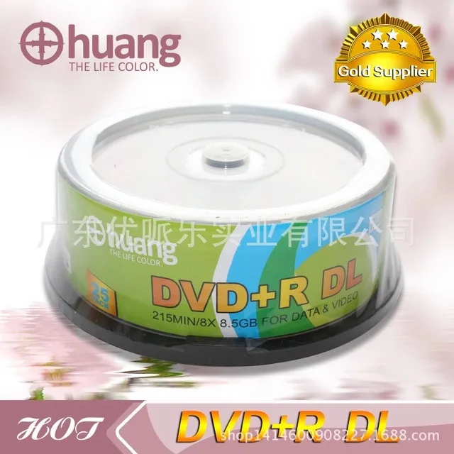 50 дисков менее 0.3% уровень дефекта 8 5 ГБ пустое печатное DVD + R DL диск|dvd dl disc|dvd r discdvd