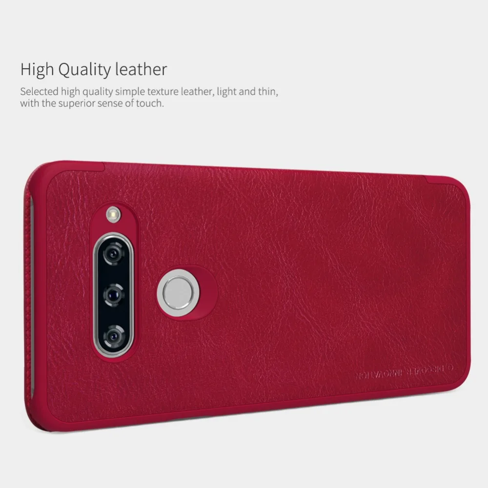 Чехол Nillkin для LG V40 ThinQ чехол книжка из искусственной кожи с отделением карт
