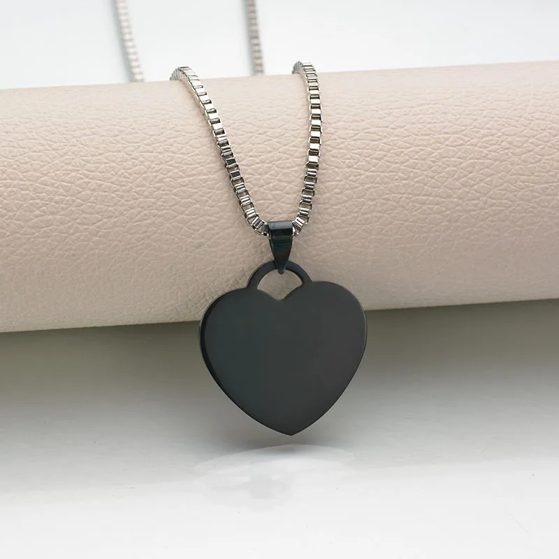 Ожерелье с подвеской из нержавеющей стали персональный подарок 316 персональное