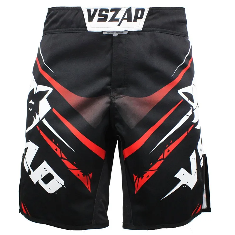 VSZAP мужские Муай Тай шорты pantalonetas ММА Боксерские BJJ шорты pantalon boxeo свободные Бои Шорты для фитнеса