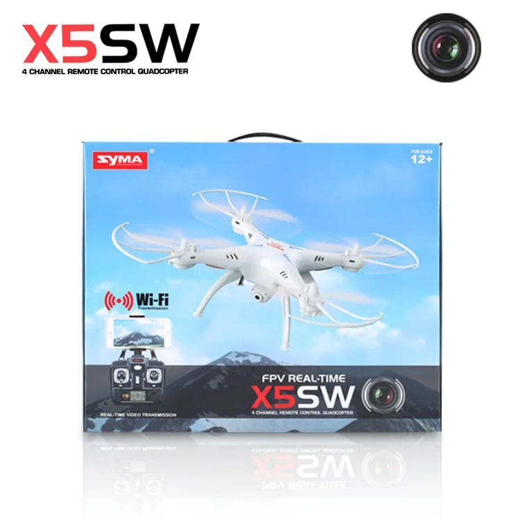 SYMA X5SW / X5SW-1 WIFI RC Drone fpv Quadcopter with Camera Headless 6-Axis Real Time Helicopter Quad copter Toys | Игрушки и хобби