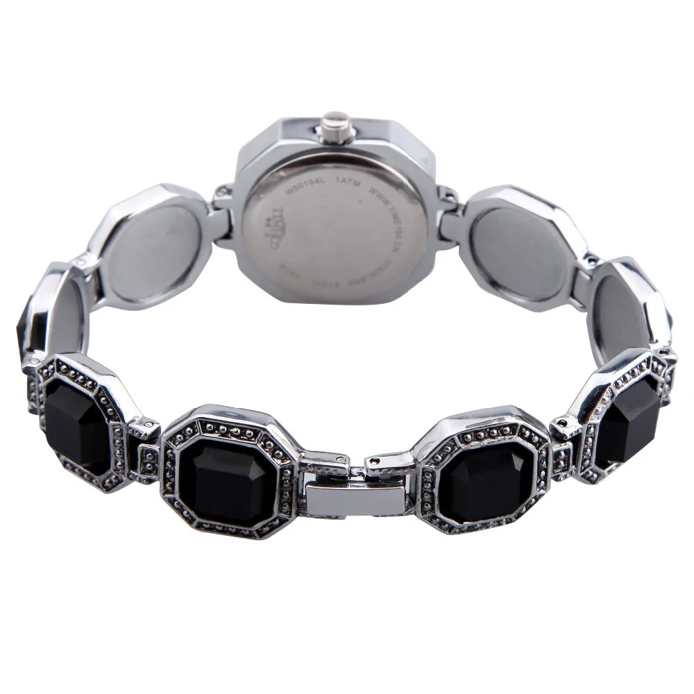 TIME100 Женские кварцевые часы ретро стиль циферблат раковины Часы Браслет