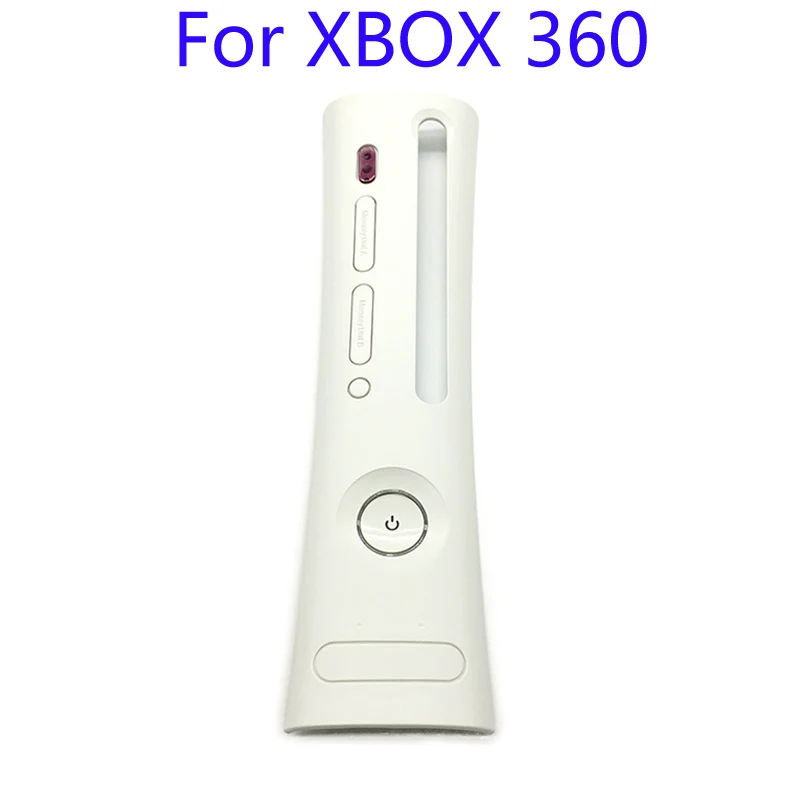 Черно белый чехол для Microsoft Xbox 360 Передняя Лицевая панель Сменный Чехол|xbox 360|xbox