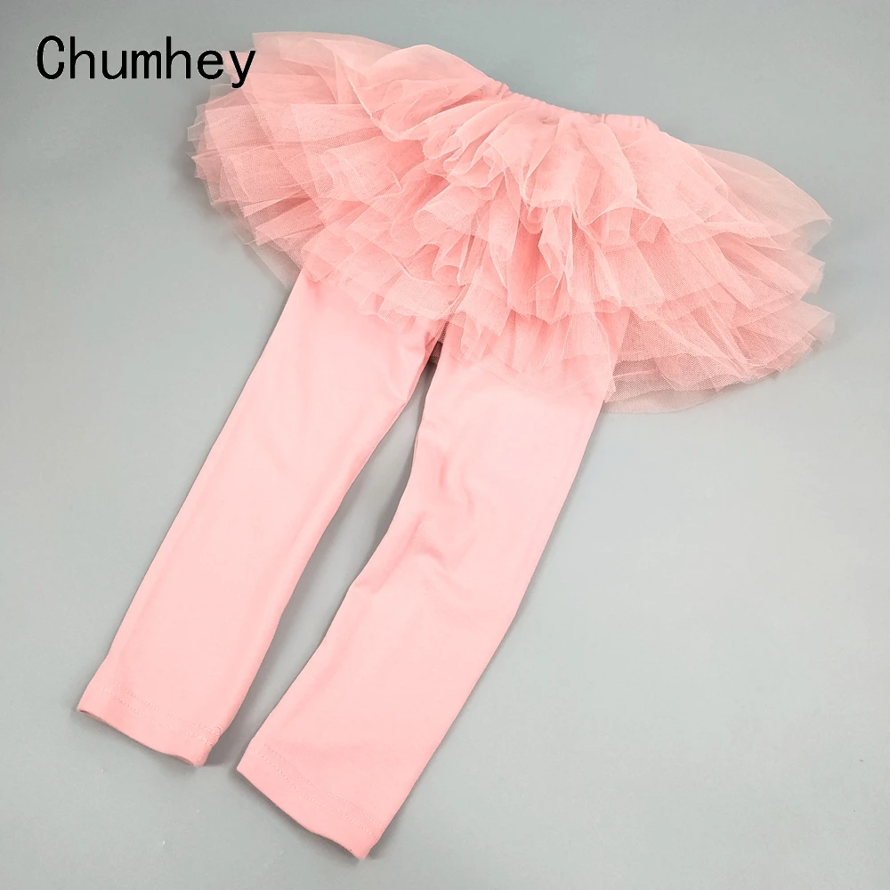 Юбка для маленьких девочек Chumhey штаны весна-осень детские юбки-брюки газовые