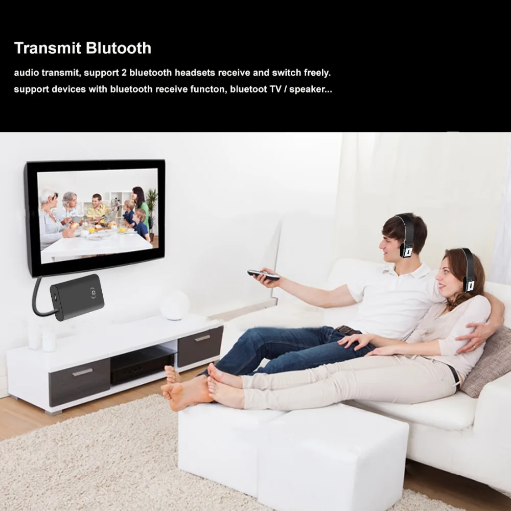 Hevaral 2 в 1 Bluetooth передатчик приемник ТВ 3 5 мм стерео музыка для автомобильных