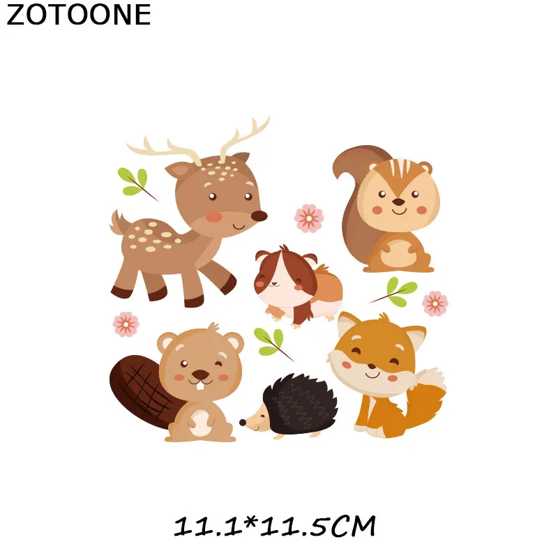 ZOTOONE гладить по письму набор патчей переводы для одежды DIY патч милые передачи