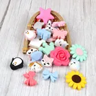 1 шт., детский силиконовый Прорезыватель для зубов