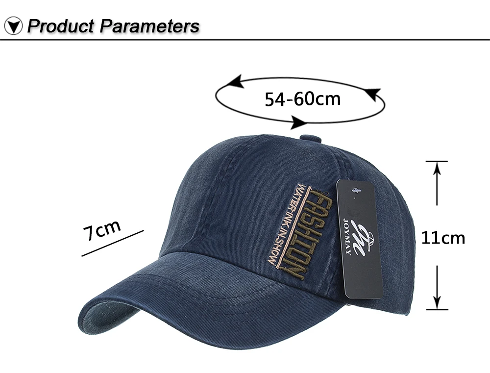 Joymay Новое поступление весенний сезон Досуг Стиль Мода Вышивка Хлопок Snapback унисекс Спорт на открытом воздухе бейсбольная кепка B508