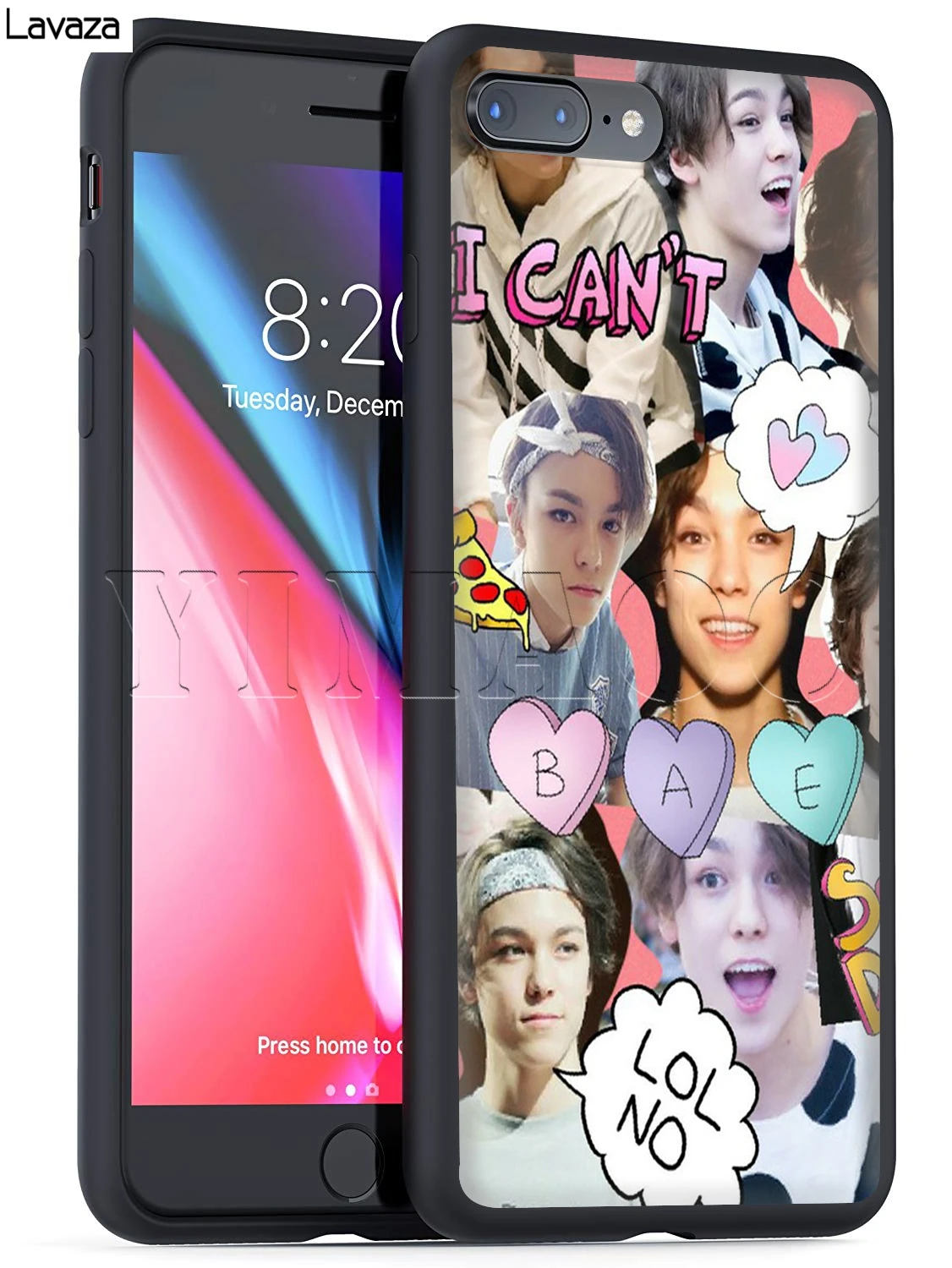 Чехол Lavaza KPop Seventeen для iPhone 11 Pro XS Max XR X 8 7 6 6S Plus 5 5s se |