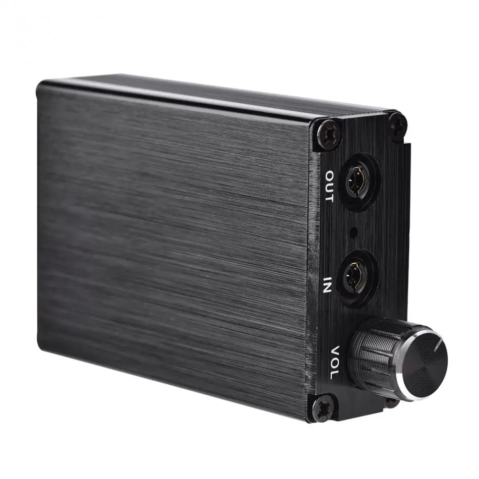 VBESTLIFE портативный мини металлический стерео аудио HiFi усилитель для наушников цифровой усилитель DC5V 200 мВт линейный вход