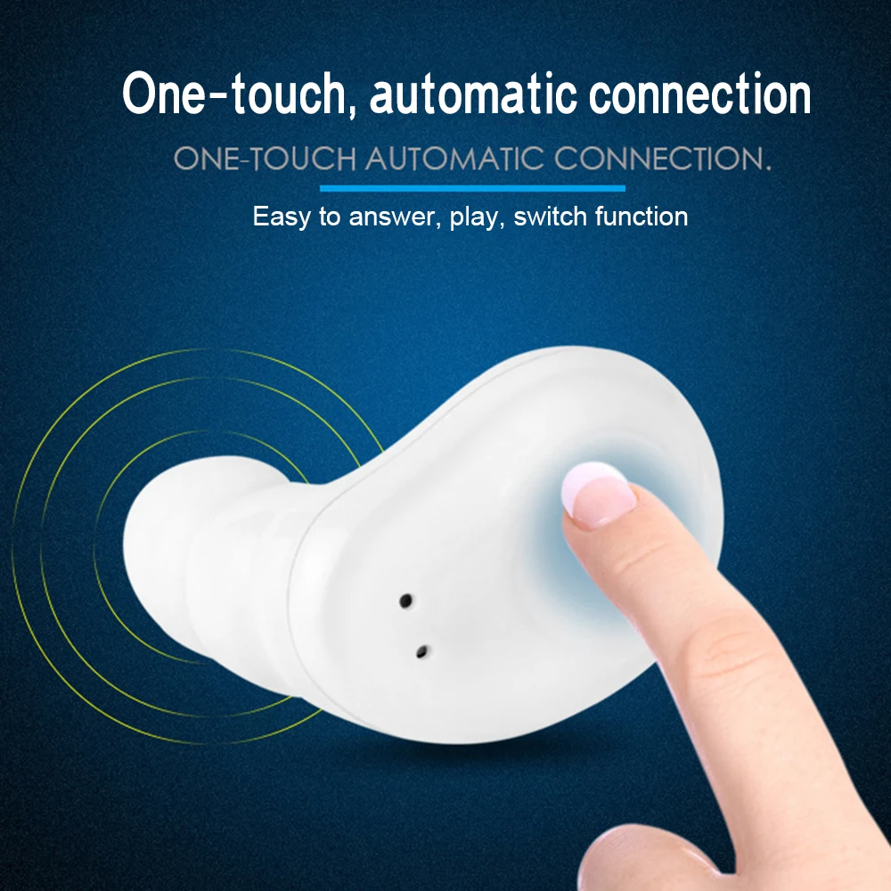 Мини X6 TWS беспроводные наушники стерео Bluetooth 5,0 наушники вкладыши bluetooth гарнитура более быстрое сопряжение наушники