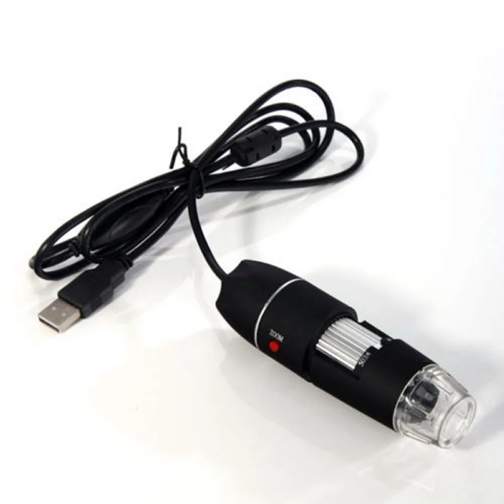 1 комплект USB 500X микроскоп Эндоскоп лупа Цифровая видеокамера Microscopio 8 LED