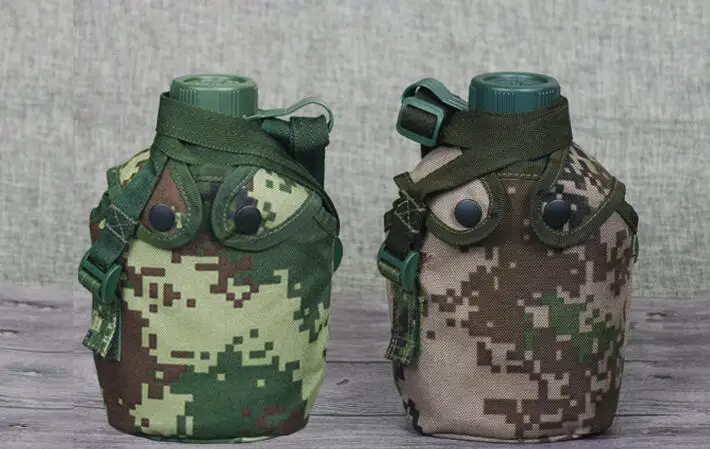 2016 армейская бутылка для воды из алюминиевого сплава 1 л военная столовая кемпинг