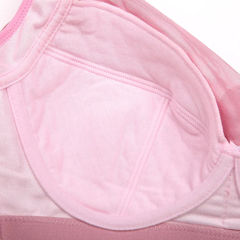 Queenral Bras For Women Underwear Lingerie BH Plus Size Brassiere Soutien Gorge Comfortable Breathable Wire Free Female Bralette