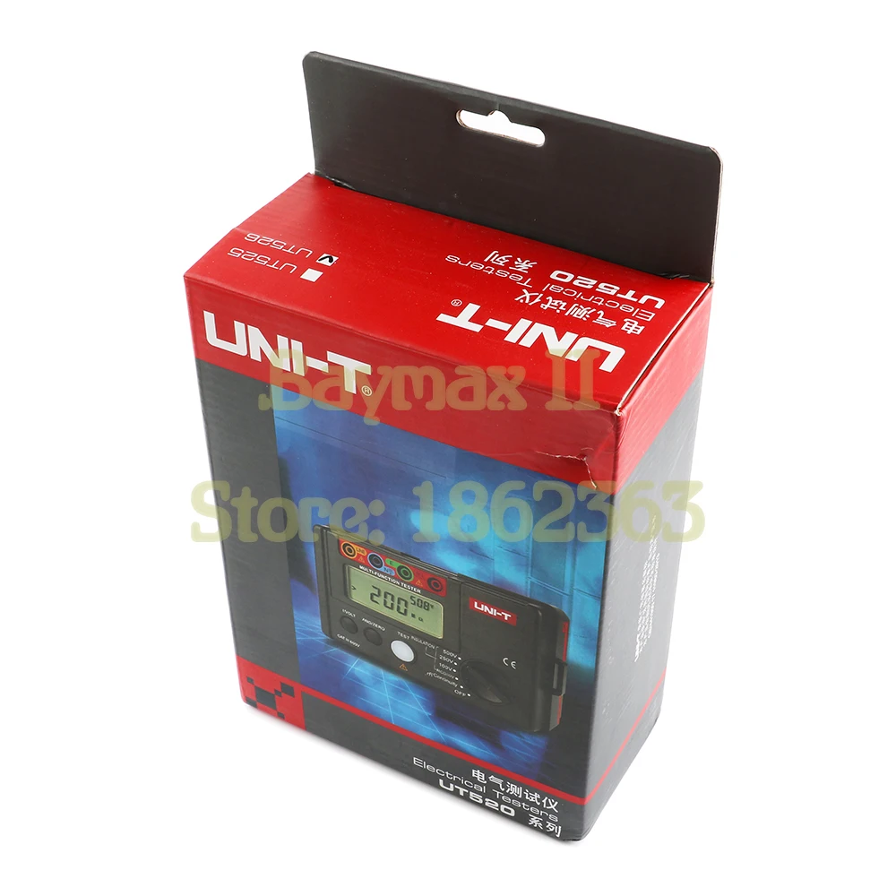 Цифровой мультиметр UNI T UT526 тестер электрической изоляции|uni-t ut526|insulation testerdigital