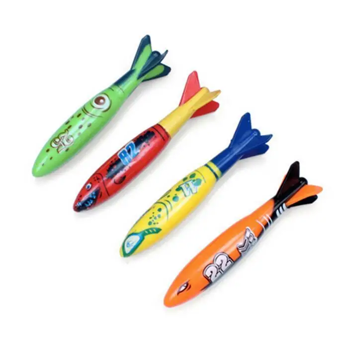 Летние Торпедо ракеты бросать игрушка Дайвинг игры Форма детские ванны море для