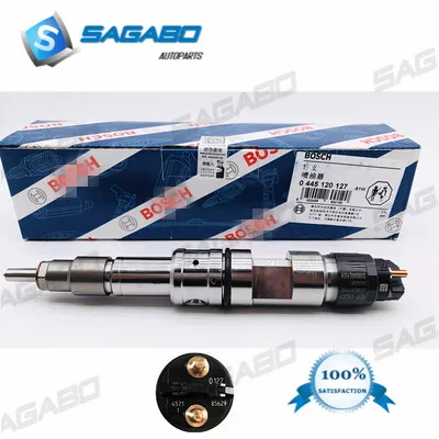 

4 PCS genuine original new common rail injector 0445120127