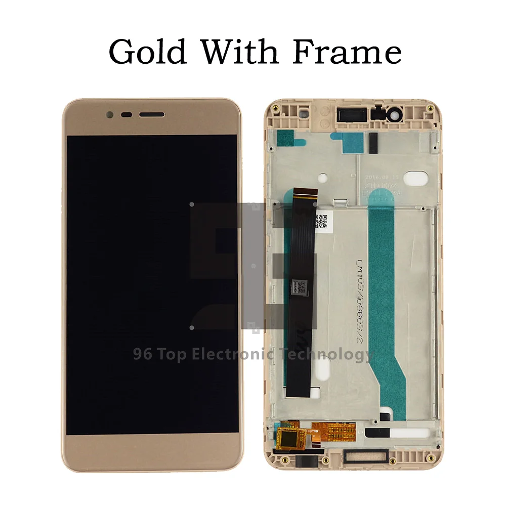 AA+ качественный ЖК-дисплей с рамкой 5,2 ''для Asus Zenfone 3 Max ZC520TL X008D X008DB X008DC ЖК-дисплей кодирующий преобразователь сенсорного экрана в сборе