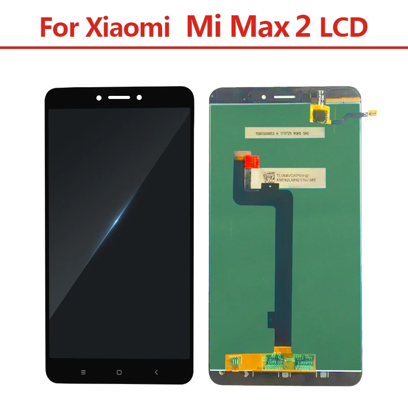 6,4" для Xiao mi MAX 2 ЖК-дисплей сенсорный экран дигитайзер для Xiaomi mi MAX 2 Дисплей 10 Dotyk рамка Ramka ORYG