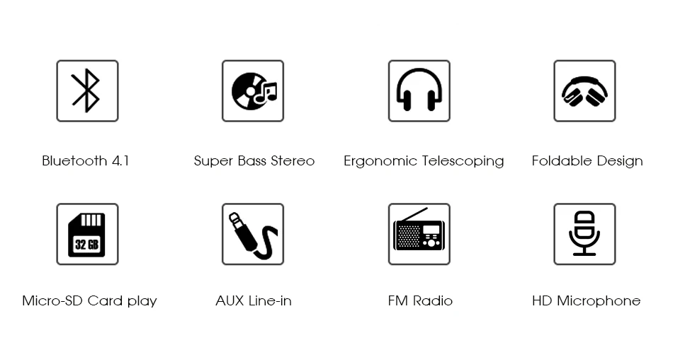 ZEALOT беспроводные Bluetooth наушники супер бас стерео гарнитура TF карта MP3 Воспроизведение FM радио громкой связи с микрофоном