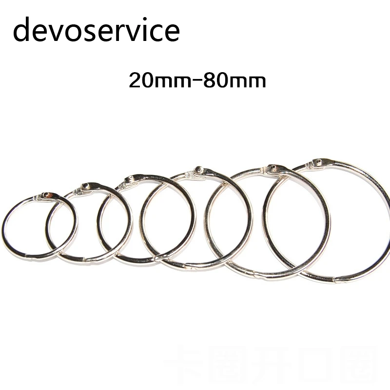 10 шт. металлические кольца брелоки для скрапбукинга|rings for binders|book binder ringsmetal book rings |