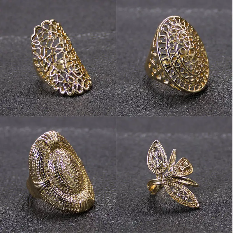 Новое поступление винтажные полые женские кольца серебряного цвета 20 шт./лот