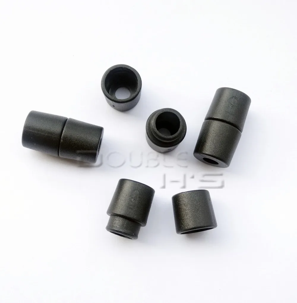 500 шт./лот черный пластиковый ремень безопасности поломки поп коннекторы для