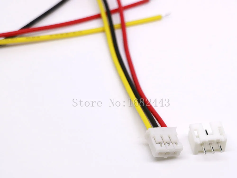 

20 SETS Micro JST 2.0 PH 3-Pin Male&Female Connector Plugs 300mm Wires Cables