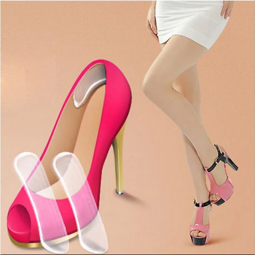 Силиконовый гелевый стикер для защиты пятки 4 шт. вставки ног облегчение боли в