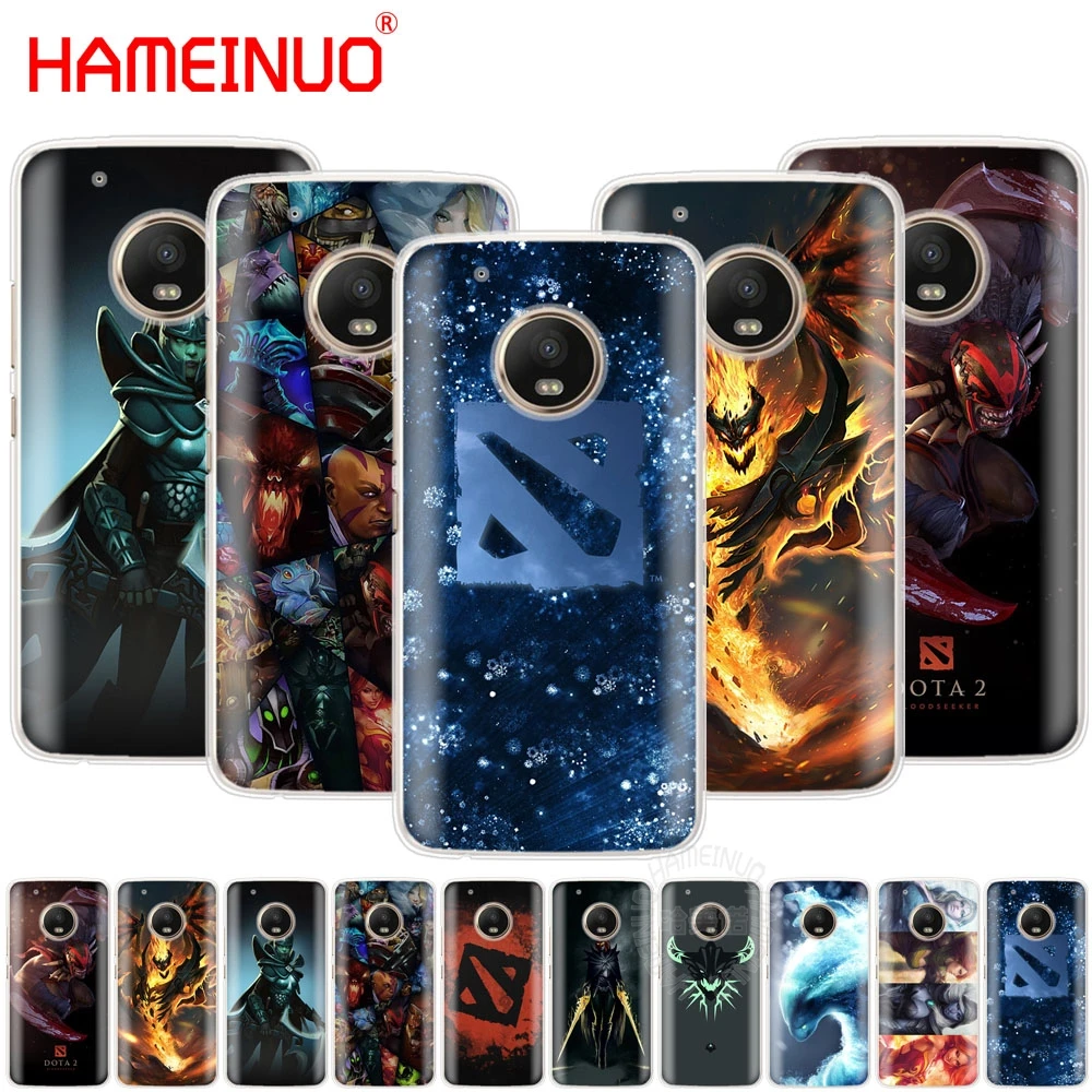 HAMEINUO Shadow Fiend Dota 2 чехол для телефона Motorola Moto X4 E4 C G6 G5 G5S G4 Z2 Z3 PLAY PLUS|Бамперы| |