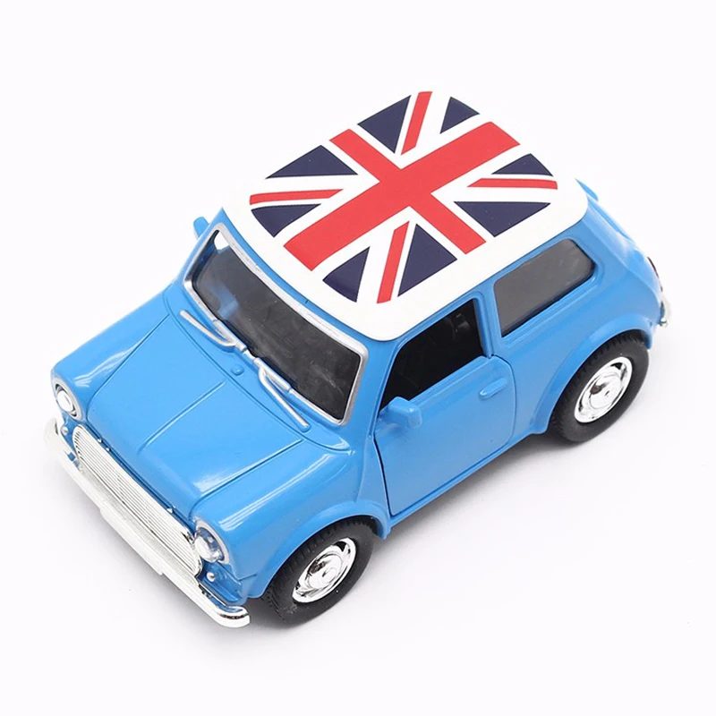 Литой под давлением Мини-фотоальбом в масштабе 1:38 задняя фотография винтажная