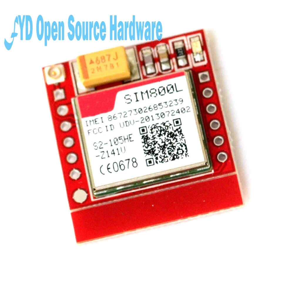 SIM800L GPRS GSM модуль Micro SIM карта ядро четырехдиапазонный TTL последовательный порт