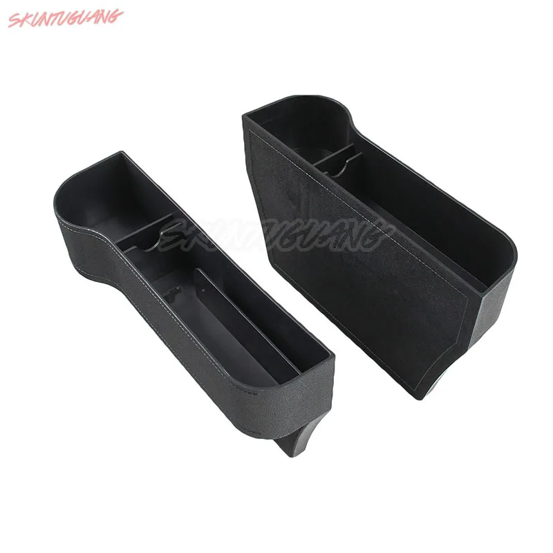 

Auto Seat Crevice Storage Box Pocket Organizer ABS Plastic Seat Cup Holder Car Seat Side Box Auto Interior Accessories