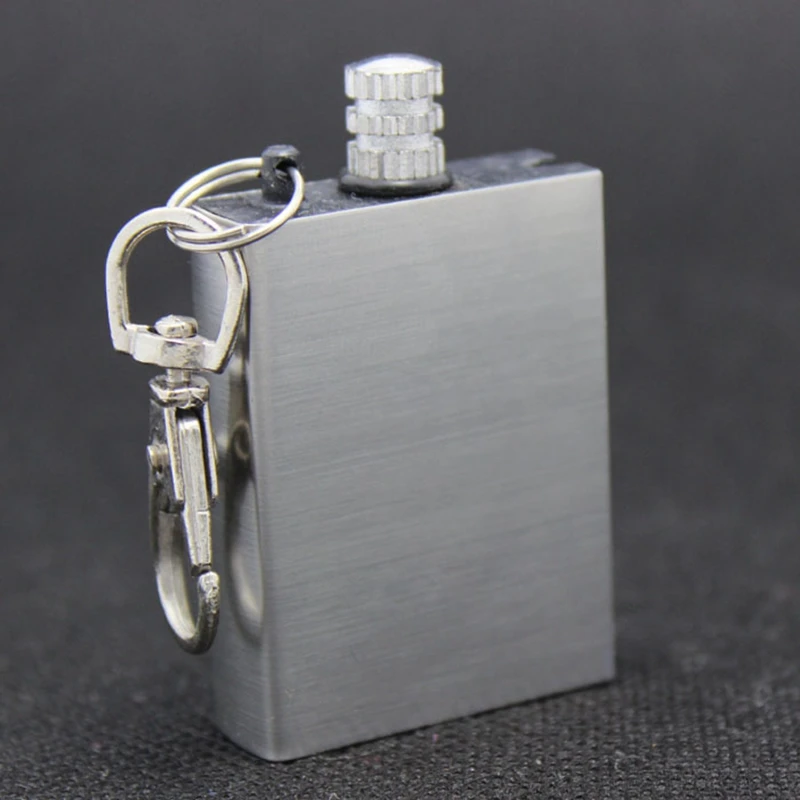 Мгновенный аварийный огниво Flint Зажигалка для спичек металлический Открытый